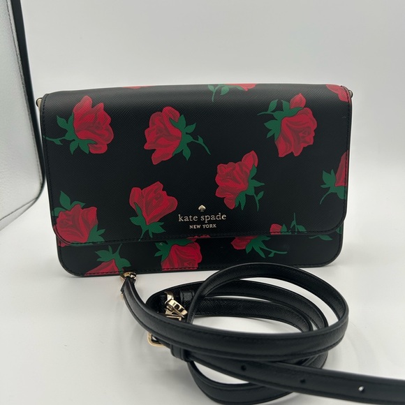 kate spade Handbags - Kate Spade Madison Rose Floral Bag